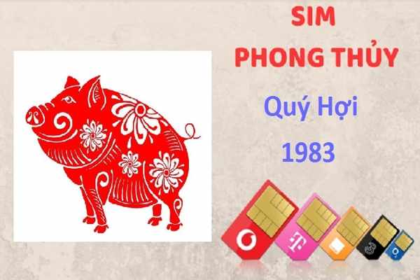 Sim phong thủy hợp tuổi 1983