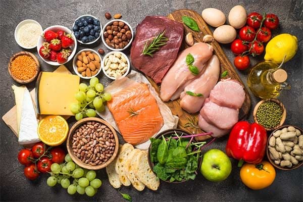 Thực đơn của cầu thủ bóng đá