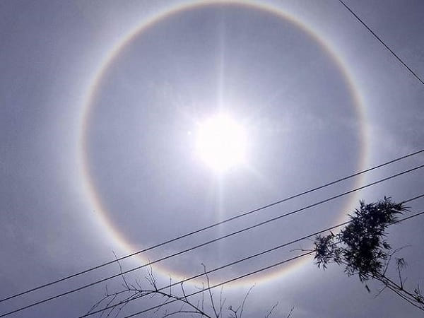 Vậy quầng mặt trời báo hiệu điềm gì?